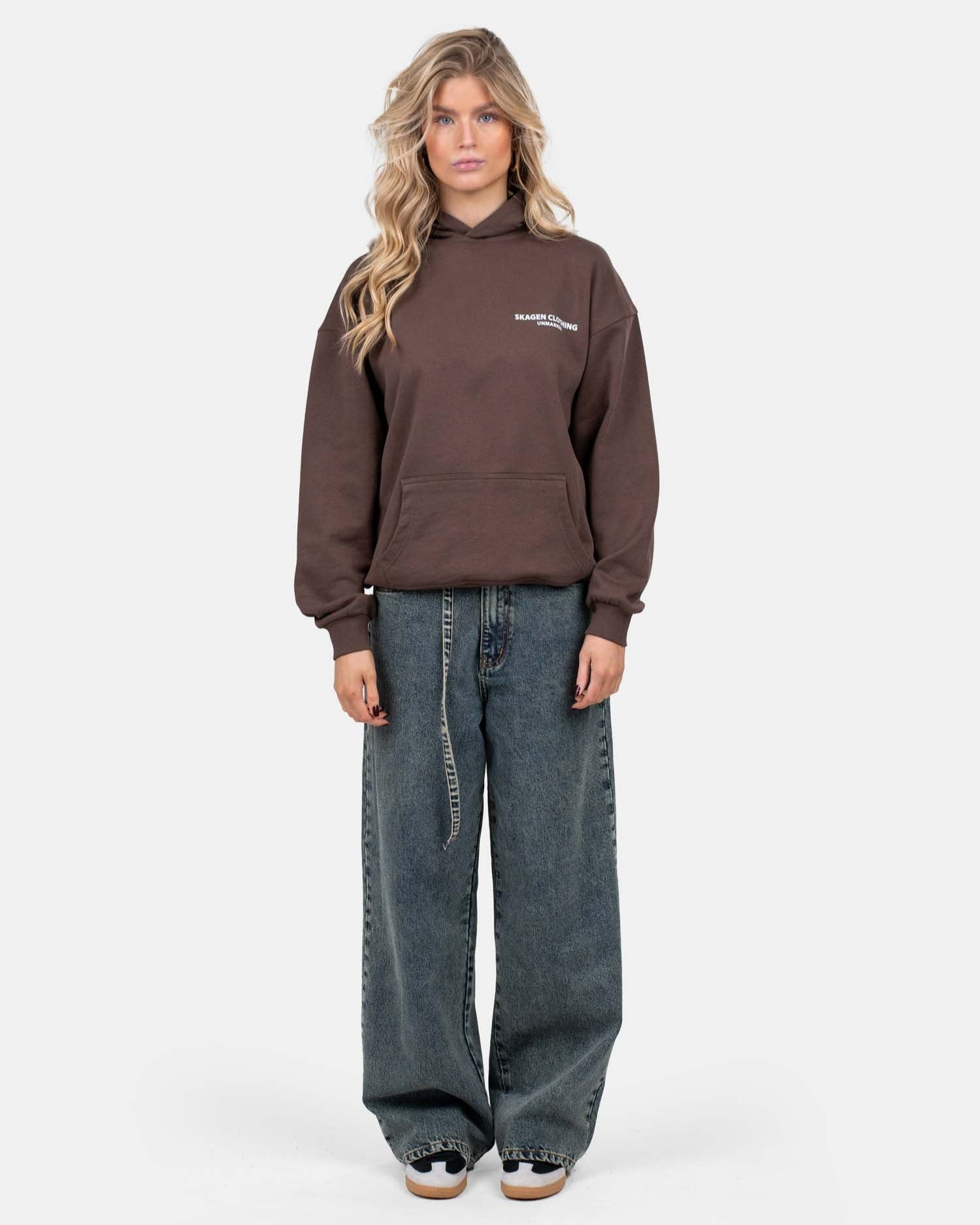 UNMARKED Hoodie Brown | Skagen - clothing.dk